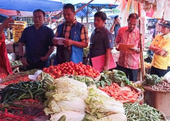 Stok Bahan Pokok Aman, Harga Cabe dan Bawang Merah Sedikit Nanjak