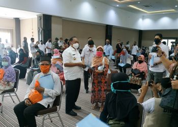 Masyarakat Terdampak Covid-19 Terima Bantuan dari Pemkot Cilegon