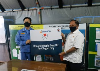 Pemkot Cilegon Terima Bantuan 900 Alat Rapid Test