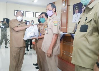 Pemkot Cilegon Salurkan 2 Ribuan Paket Sembako