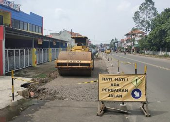 Kandati Pandemi, Perawatan Jalan Nasional di Banten Terus Dilakukan