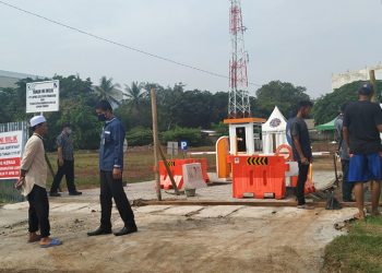 BPRS Pasang Plang Penutupan di Lahan yang Menjadi Polemik
