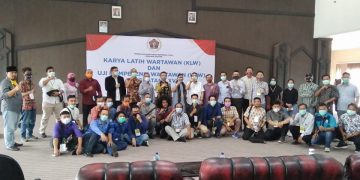 peserta uji kompetensi wartawan