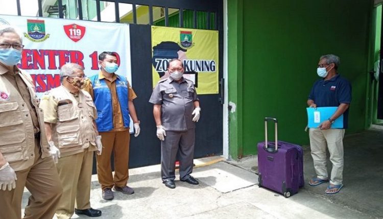 trans hotel cilegon tempat isolasi pasien COVID-19