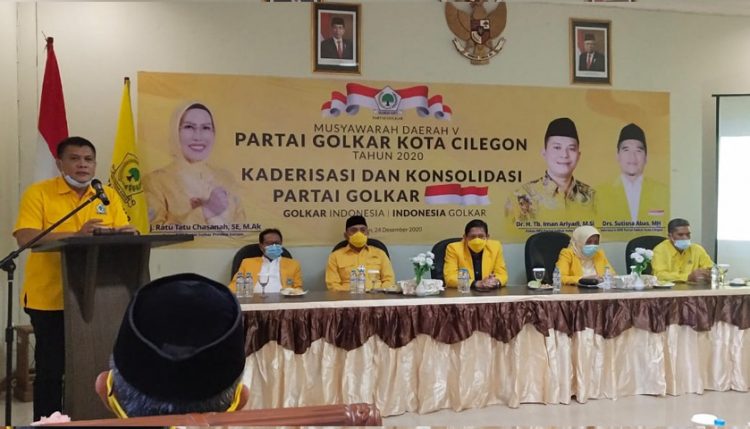 Kadernya Sebut Musda Partai Golkar Cilegon Ngumpet-ngumpet