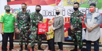 Alumni Akmil Bagikan Sembako di Cilegon dan Daerah Lain Se-Indonesia