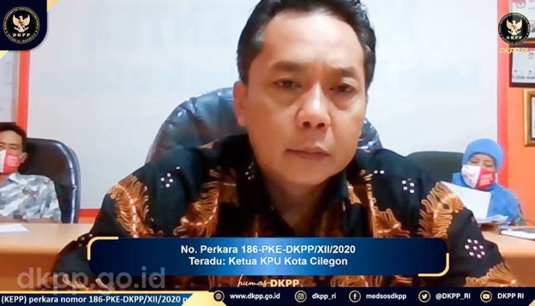 Ketua KPU Cilegon Jalani Sidang Dugaan Pelanggaran Kode Etik