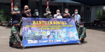 Lanal Banten Salurkan Bantuan Bencana dari Prajurit dan Masyarakat