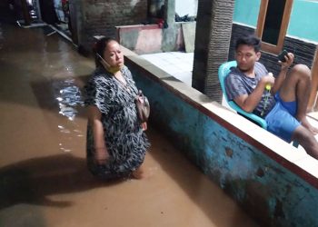 800 Lebih Rumah di Merak Kebanjiran, Sungai Medaksa Meluap