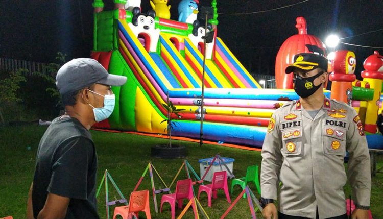 Ternyata Tempat Bermain Anak-anak di Belakang Alun-alun Cilegon Buka