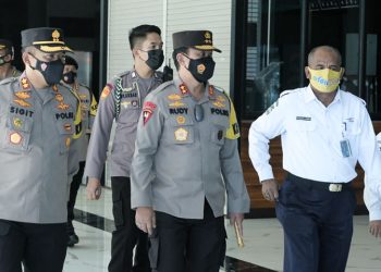 Kapolda Banten Cek Pelabuhan Merak Koordinasikan Larangan Mudik