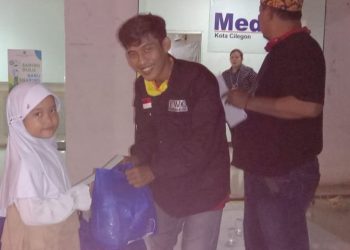 Forum Wartawan Cilegon Gelar Santunan Saat HUT Cilegon