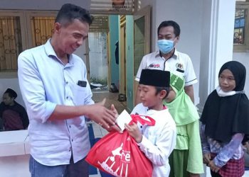 PWI Kumpulkan Puluhan Yatim di Rumah Dinas Wali Kota