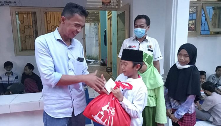 PWI Kumpulkan Puluhan Yatim di Rumah Dinas Wali Kota