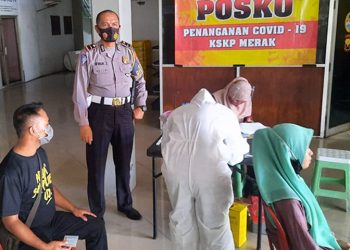 Polres Sediakan Rapid Antigen Gratis di Pelabuhan Merak