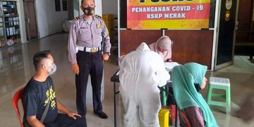Polres Sediakan Rapid Antigen Gratis di Pelabuhan Merak