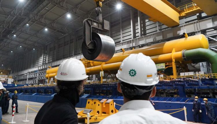 HSM 2 PT Krakatau Steel Mulai Produksi, Diklaim Mampu Penuhi Kebutuhan Dalam Negeri