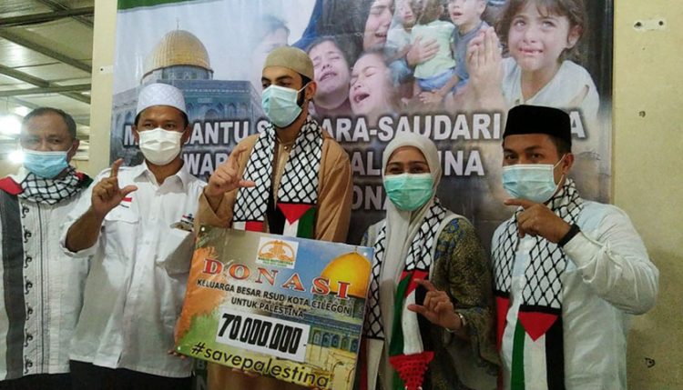 Pegawai RSUD Cilegon Sumbang Puluhan Juta untuk Rakyat Palestina