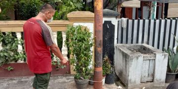 Asap Berbau Seperti Belerang Keluar dari Tanah di Tengah Pemukiman Warga Kavling
