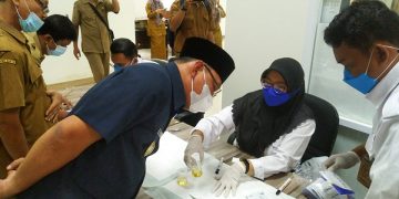 ASN Dites Urine, dari Ratusan Pegawai Hanya 28 Orang yang Ikut