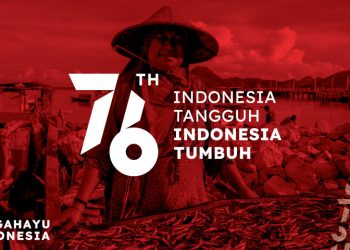 Logo HUT RI Ke-76