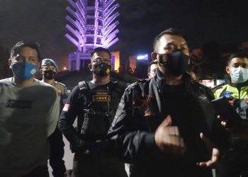 Wantenan, Seorang Pria Gebrak Mobil Dinas Kapolres Saat Patroli