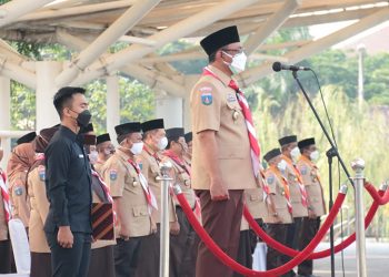 Helldy Sebut Anggota Pramuka Dapat Membantu Menanggulangi COVID-19