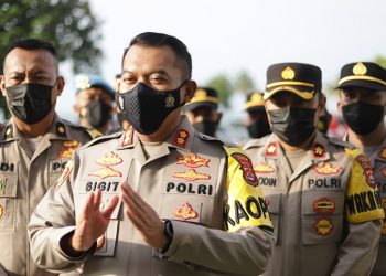 Polres Cilegon Lakukan Persiapan Pengamanan Kawasan Wisata Pantai