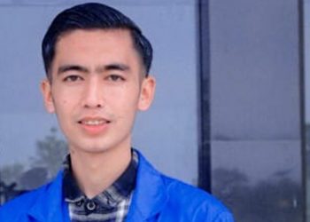 Ketua Umum Himpunan Mahasiswa Peduli Banten (HMPB) Yusuf Mahardikha.