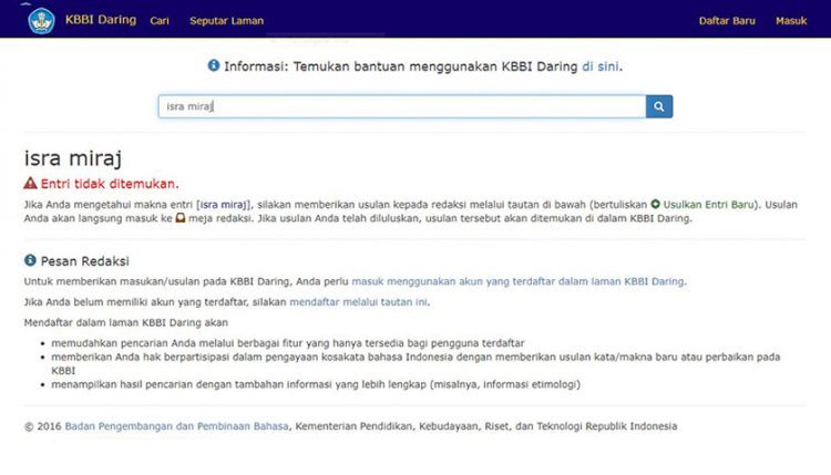 Penulisan Isra Mikraj yang Tepat Menurut Bahasa Indonesia