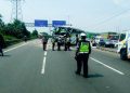 Bus Membawa Rombongan Ziarah Kecelakaan di Tol, Tiga Orang Tewas