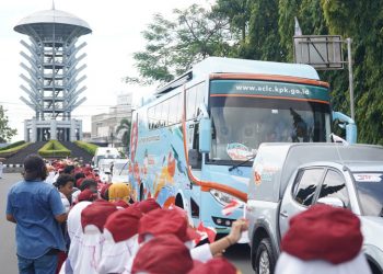 Roadshow Bus KPK Disambut Meriah Masyarakat Cilegon