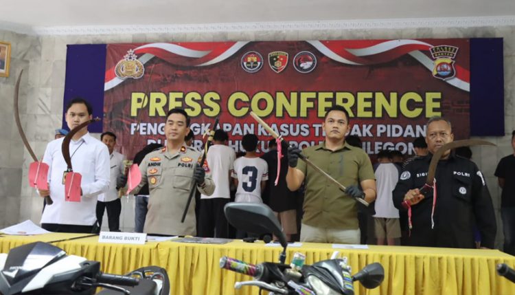 Tawuran Pelajar Cilegon: Polisi Tangkap 17 Remaja Anggota Geng