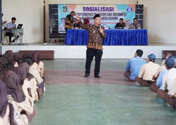 Sosialisasi Beasiswa Full Sarjana, Helldy: SDM Meningkat Kesejahteraan Mengikutinya