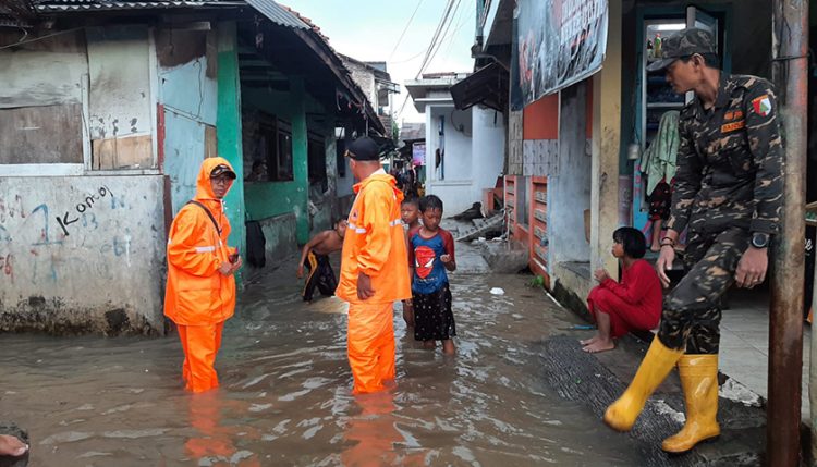 Banjir di Merak, BPBD Cilegon Kerahkan Tim Penanganan
