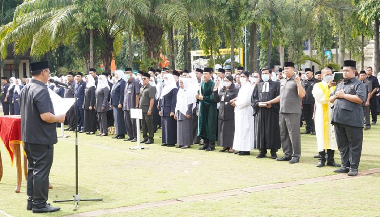 Lantik Ratusan Pejabat, Ini Pesan Wali Kota