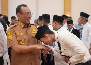 KPU Lantik PPS, Helldy Sebut Pemilu Sebelumnya Aman dan Damai