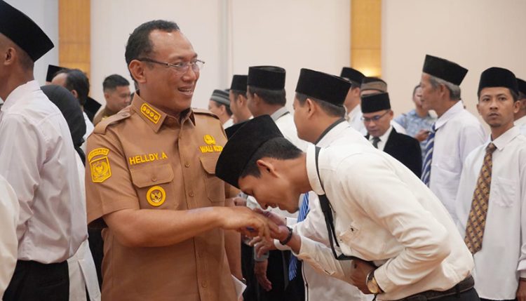 KPU Lantik PPS, Helldy Sebut Pemilu Sebelumnya Aman dan Damai