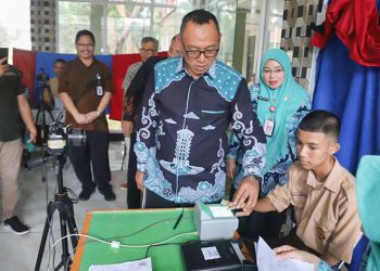DKCS Sambangi Sekolah Lakukan Perekaman KTP Elektronik