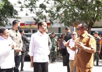 Jokowi ke Pasar Kelapa, Pemkot Cilegon Diminta Jaga Kestabilan Harga Pokok