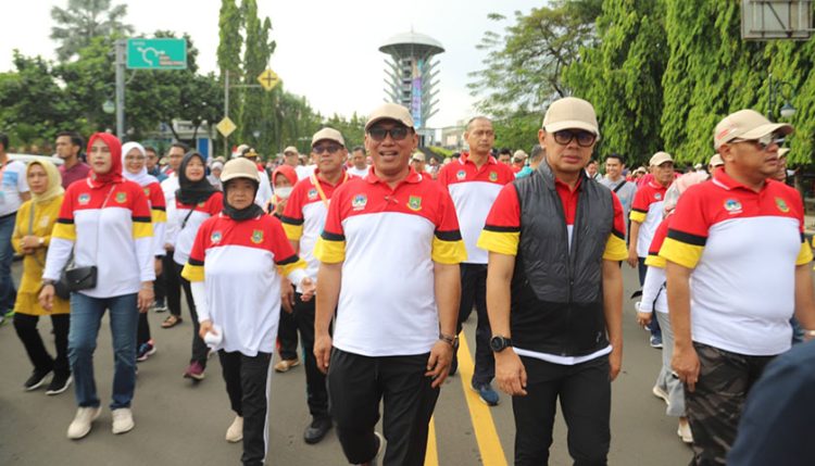 25 Wali Kota Ikuti Jalan Sehat di Cilegon