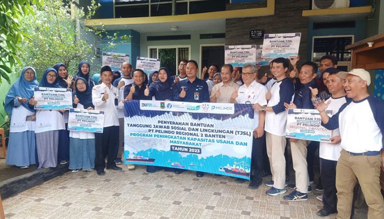 UMKM Cilegon Dapat Bantuan dari PT Pelindo