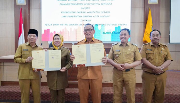 Yakin Bawa Manfaat, Pemkab Serang dan Pemkot Cilegon Sepakat Kerjasama