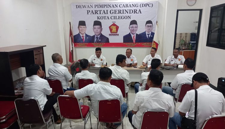 Targetkan 12 Kursi DPRD Cilegon, Relawan Partai Gerindra Dibentuk