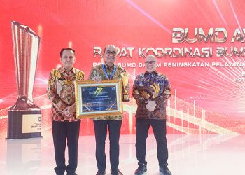 Pertama Kali, BUMD Milik Pemkot Cilegon Raih BUMD Awards