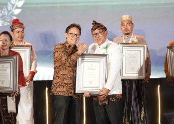 Kota Cilegon Raih Penghargaan Swasti Saba Padapa