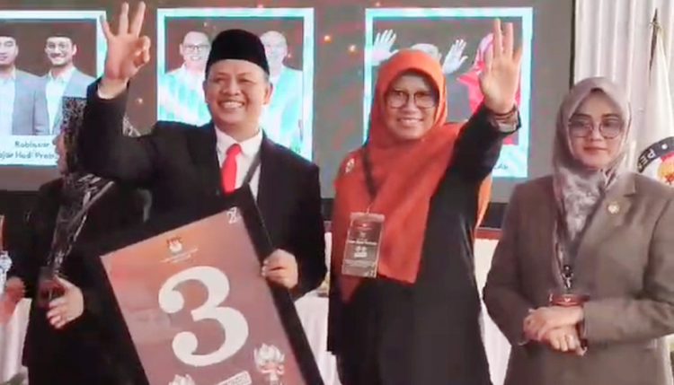 Isro-Uyun Dapat Nomor 3, Berkomitmen Membawa Cilegon Maju