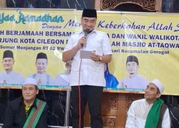 Wali Kota Mohon Bimbingan Para Kiai Saat Tarjung di Sumur Menjangan