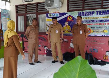 Plt Sekda Kota Cilegon Ahmad Aziz Monitoring TKA di SDN Sumampir