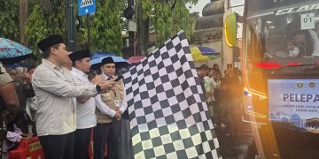 Ratusan Jamaah Haji Kota Cilegon Berangkat ke Tanah Suci